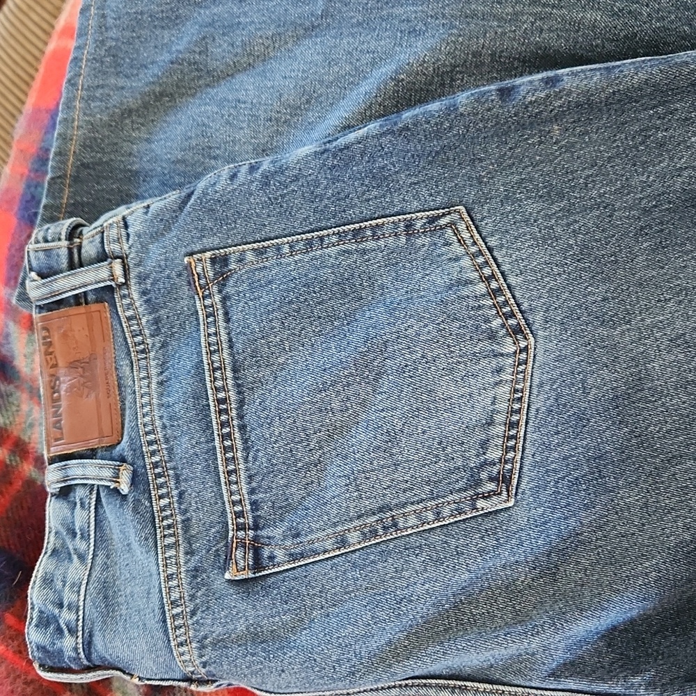 Lands’‎ End Square Rigger Jeans Sz. 38